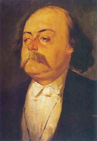 Pierre Francois Eugene Giraud Gustave Flaubert vers Germany oil painting art